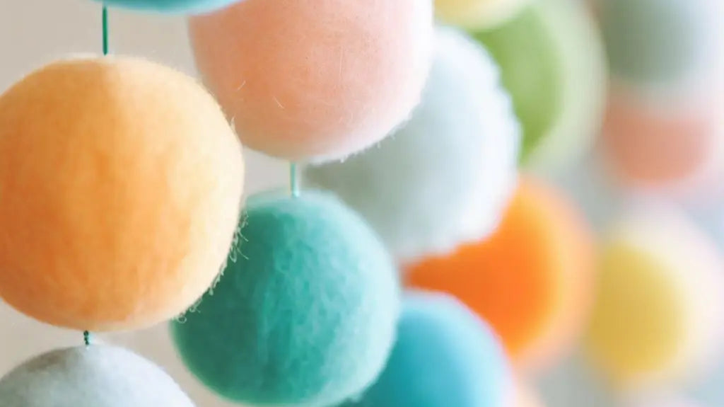 Aqua Felt Balls Wholesale from Nepal: Exceptional Craftsmanship at Your Fingertips - Best Himalaya