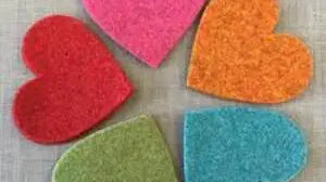 Felt Hearts - Best Himalaya