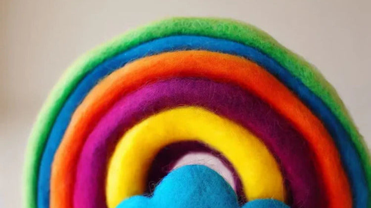 The Colorful World of Felt Wool Rainbow Benefits - Best Himalaya