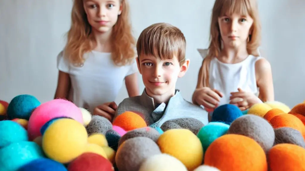 Wholesale Organic 2 cm Felt Balls: Ecofriendly, Cruelty-Free, ISO 14001:2015 Certified - Best Himalaya