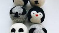 Cute Animal Design Wool Dryer Balls Wholesale Bulk by Best Himalaya - Best Himalaya