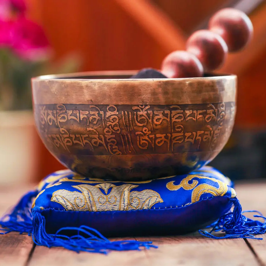 Antique Singing Bowl 13 cm Hand hammered - Best HimalayaBest Himalaya