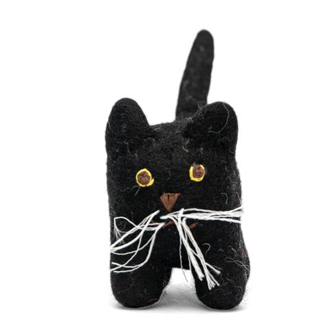Discover Joy with our Felt Cat Toy Animal | Safe Durable Fun