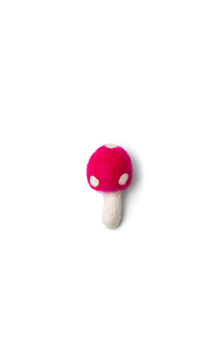 Felt Mushroom: Handcrafted from 100% Wool