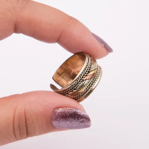 Antique Style 3 Metal Midi Finger Ring Knuckles - Best HimalayaBest Himalaya