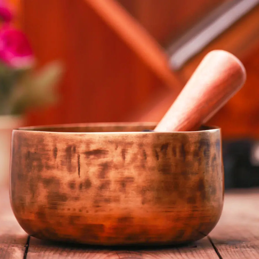 Antique Style Thadobati Tibetan Singing Bowl - Best HimalayaBest Himalaya
