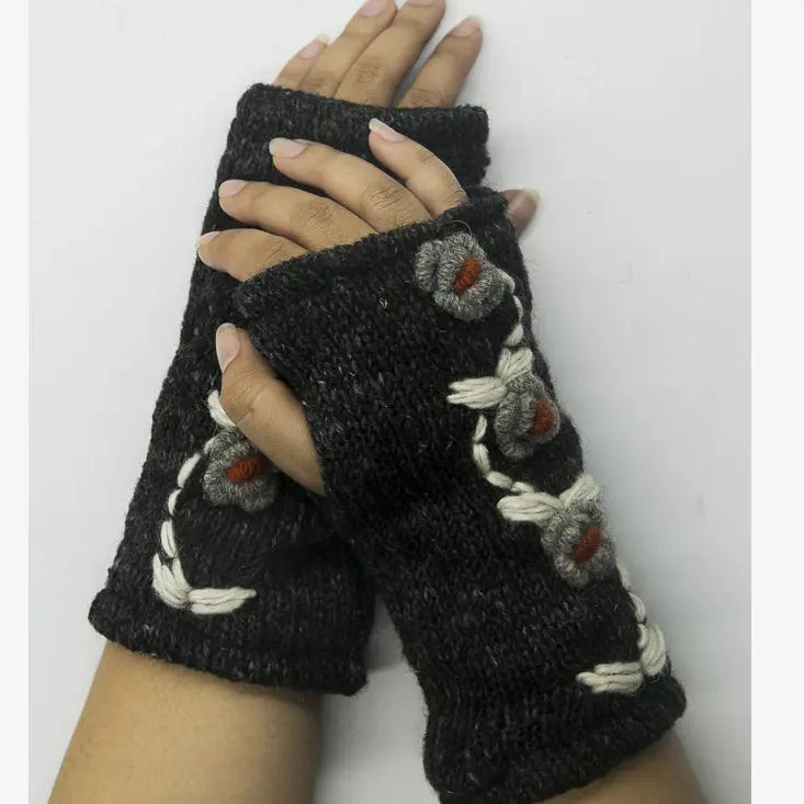 Black woolen hand warmer - Best HimalayaBest Himalaya