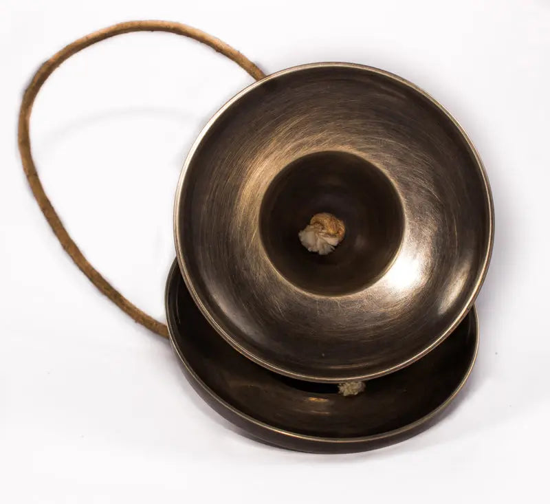 Bronze Antique Tingsha Cymbal: A Unique Addition to Your Meditation Tools - Best Himalaya