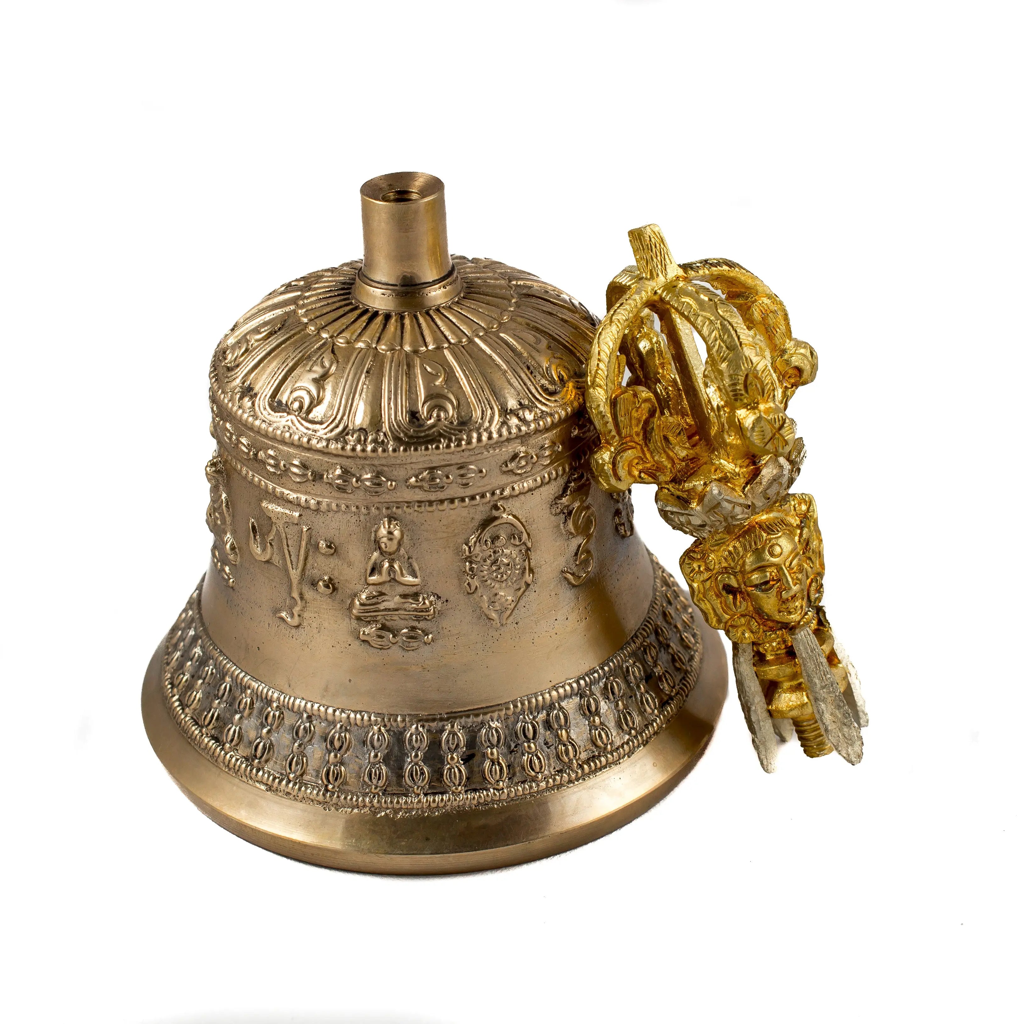 Buddha craft Tibetan handmade bell and dorje set - Best HimalayaBest Himalaya