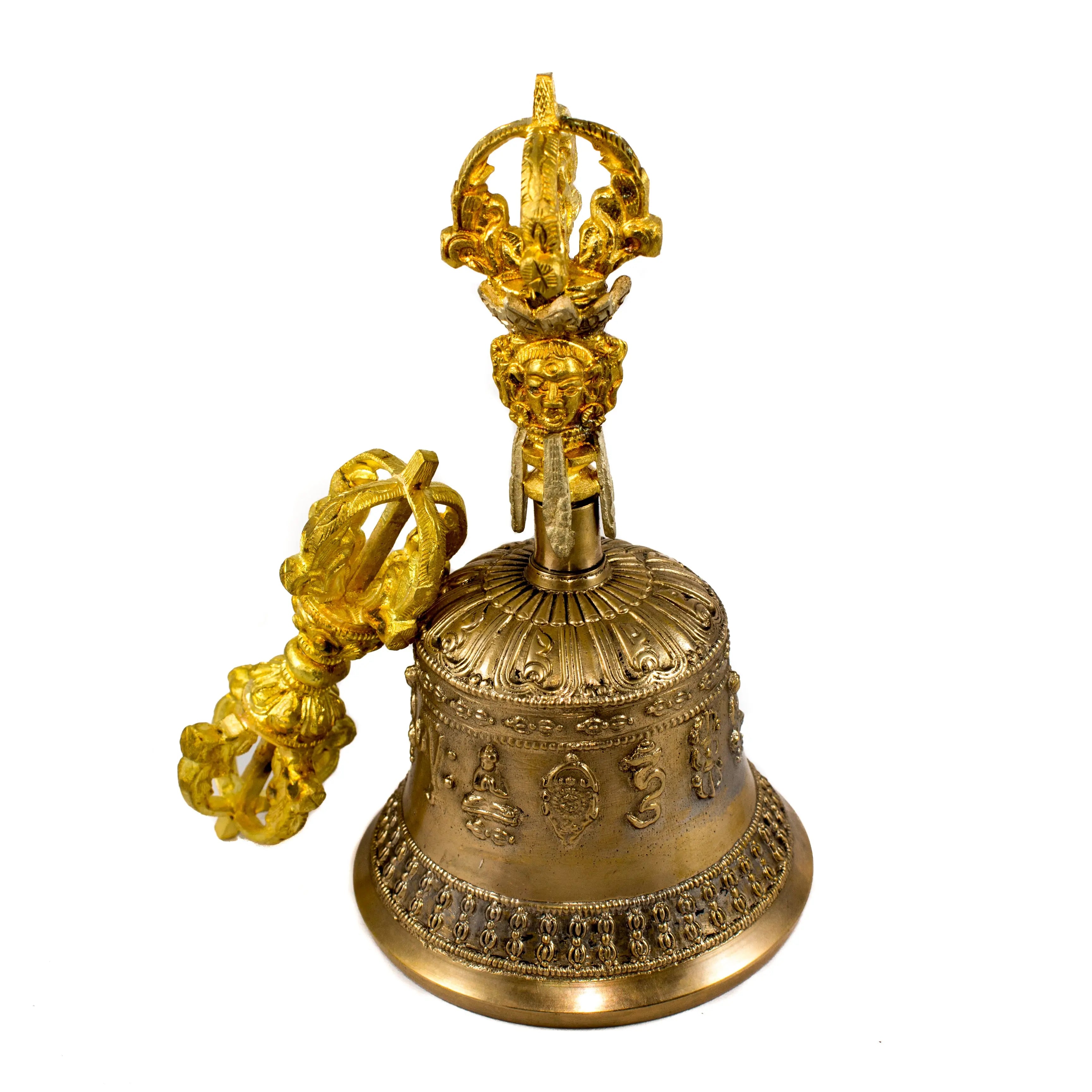 Buddha craft Tibetan handmade bell and dorje set - Best HimalayaBest Himalaya