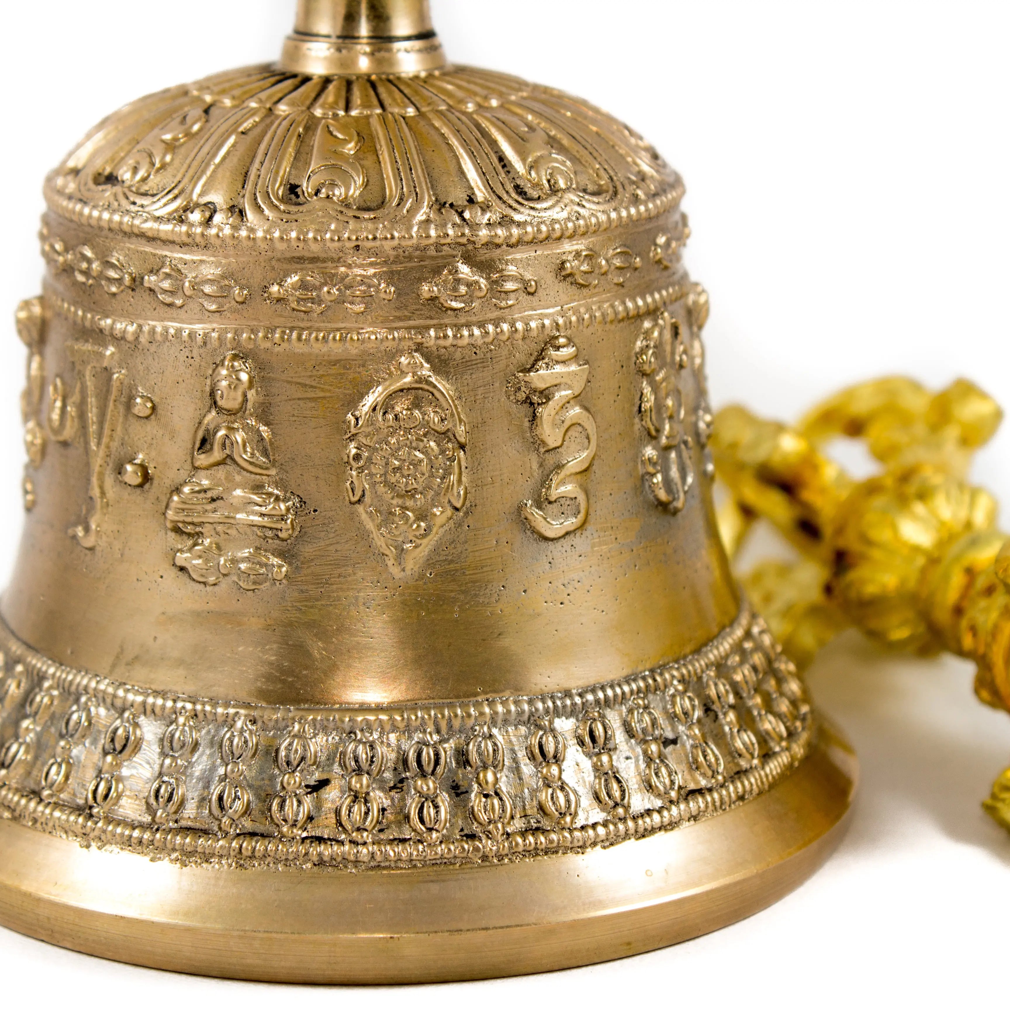 Buddha craft Tibetan handmade bell and dorje set - Best HimalayaBest Himalaya