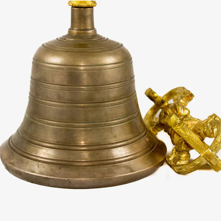 Buddhist sacred Tibetan Bell and Bajra set - Best HimalayaBest Himalaya