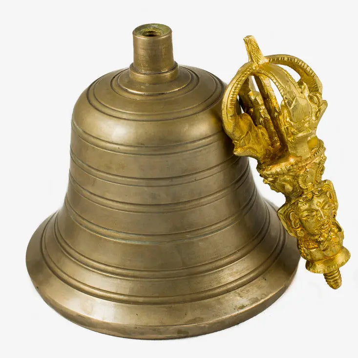 Buddhist sacred Tibetan Bell and Bajra set - Best HimalayaBest Himalaya