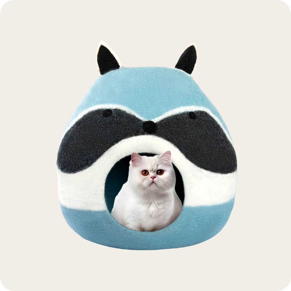 Luxurious Eco-Friendly Wool Cat Cave