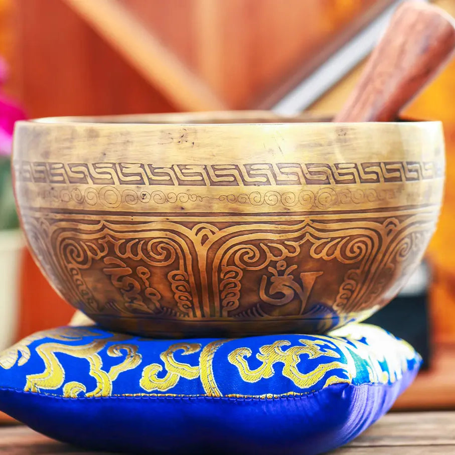 Celestial 8-Inch Tibetan Singing Bowl - Best HimalayaBest Himalaya