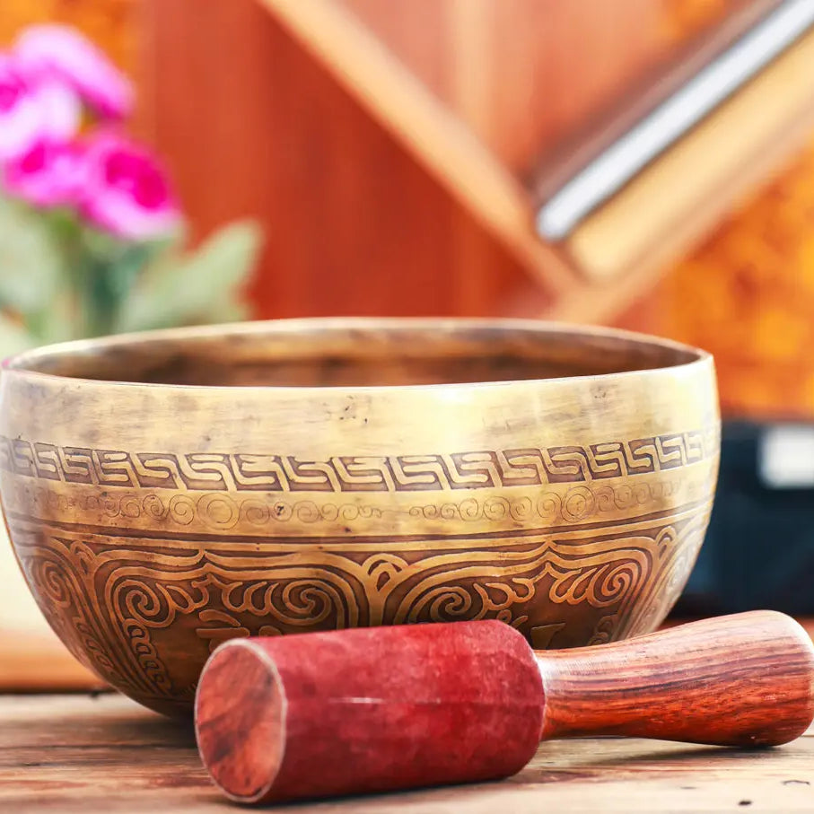 Celestial 8-Inch Tibetan Singing Bowl - Best HimalayaBest Himalaya