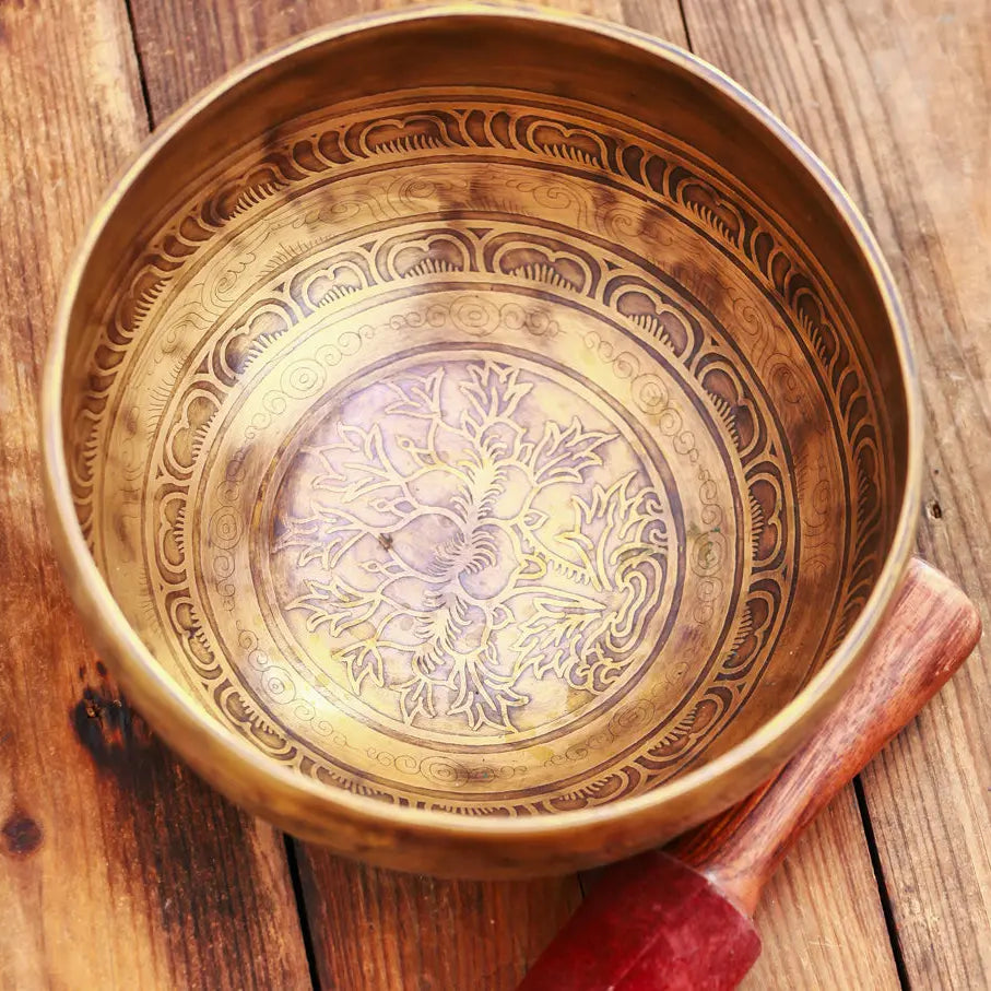 Celestial 8-Inch Tibetan Singing Bowl - Best HimalayaBest Himalaya