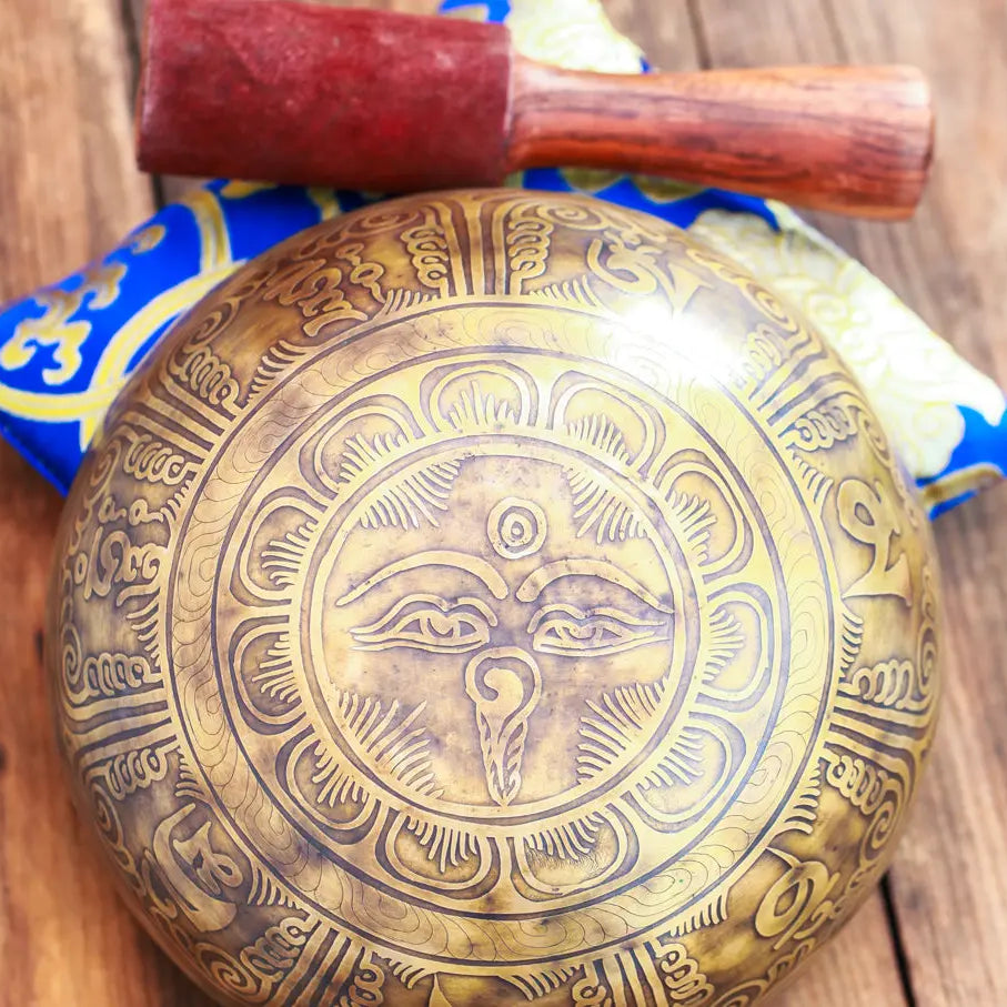 Celestial 8-Inch Tibetan Singing Bowl - Best HimalayaBest Himalaya