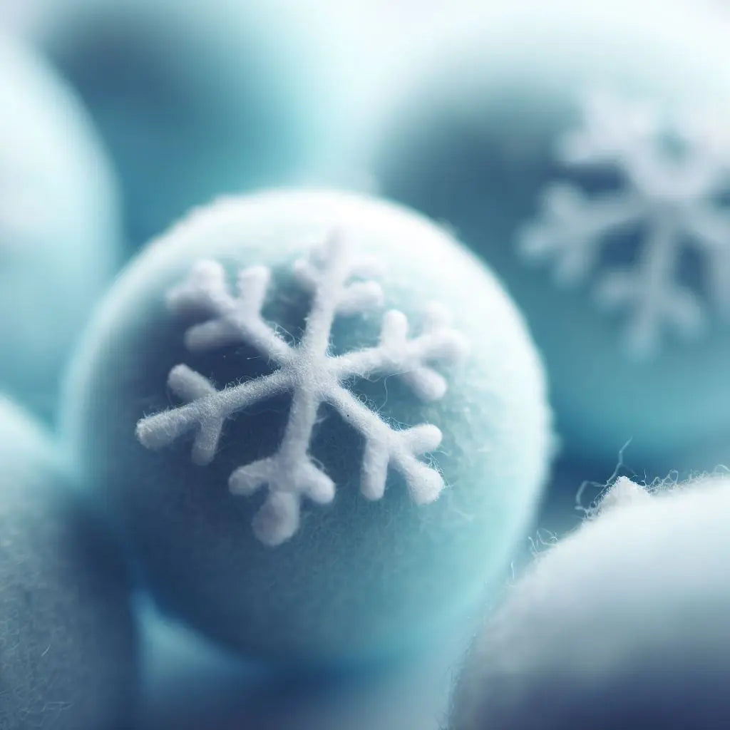 Christmas Decor Felt snowflake Balls Best Himalaya