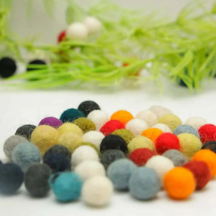 Crafting Joy with 2 cm Felt Balls: Vibrant and Versatile Best Himalaya