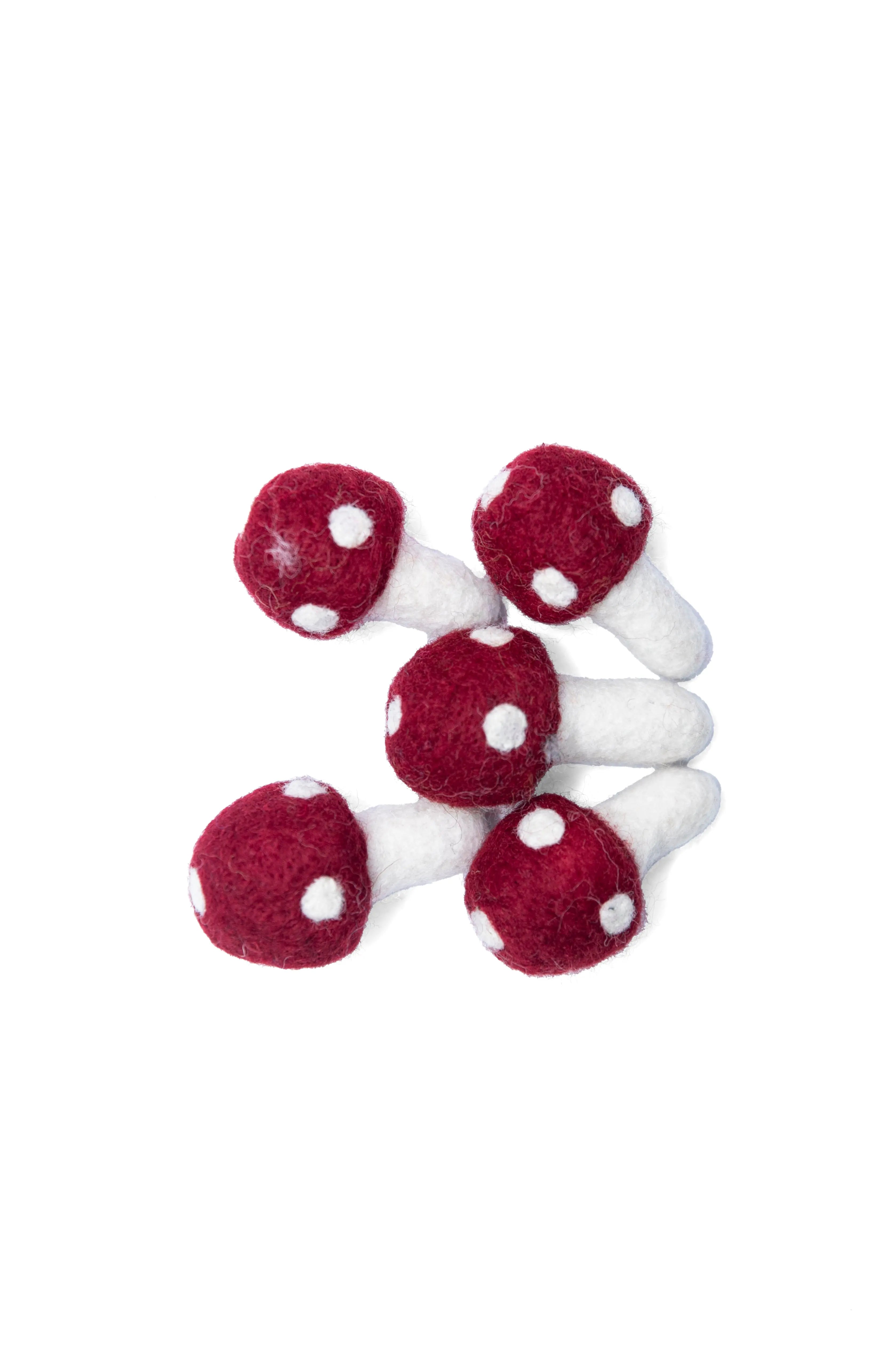 Customizable Felt Wool Mushroom Decor Best Himalaya