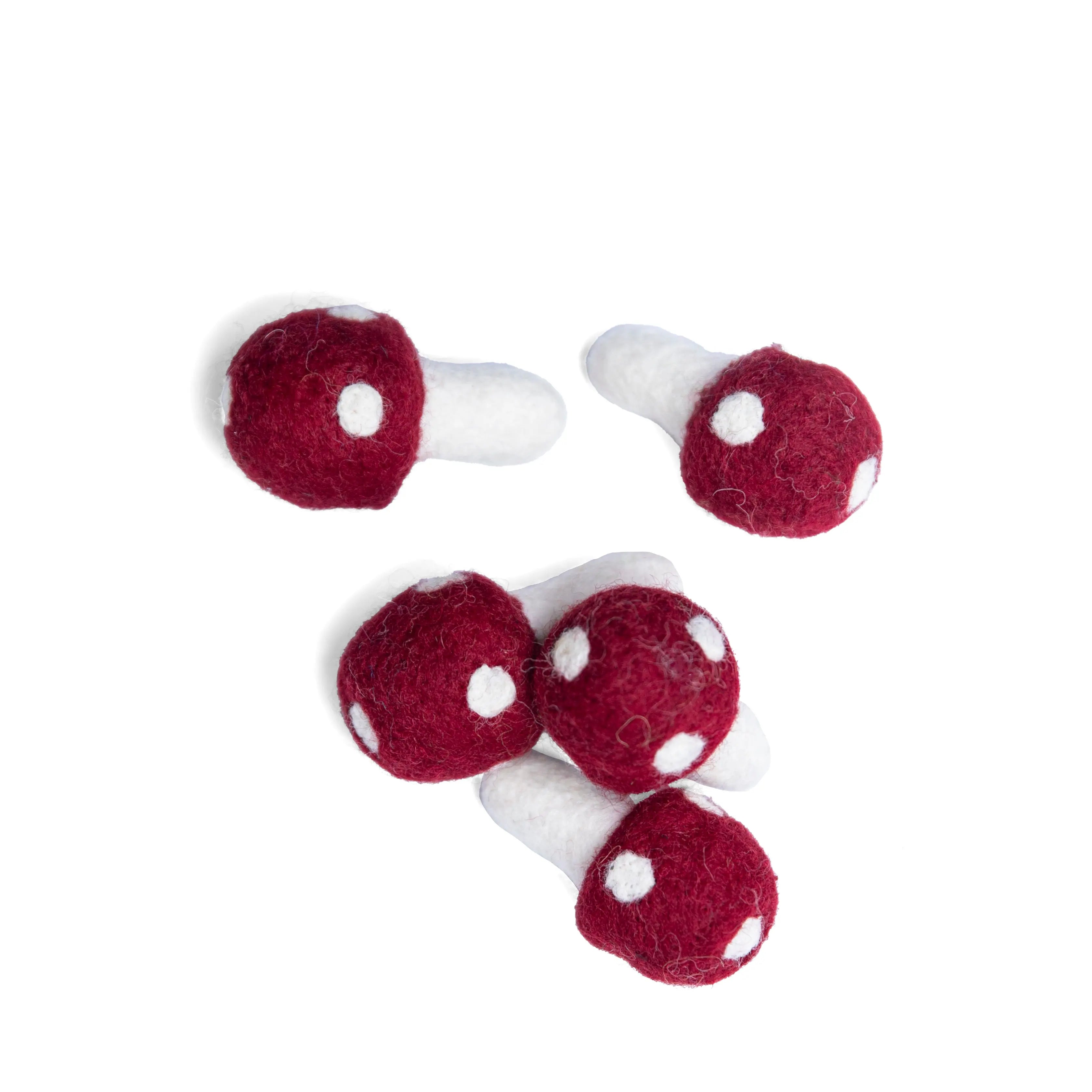 Customizable Felt Wool Mushroom Decor Best Himalaya