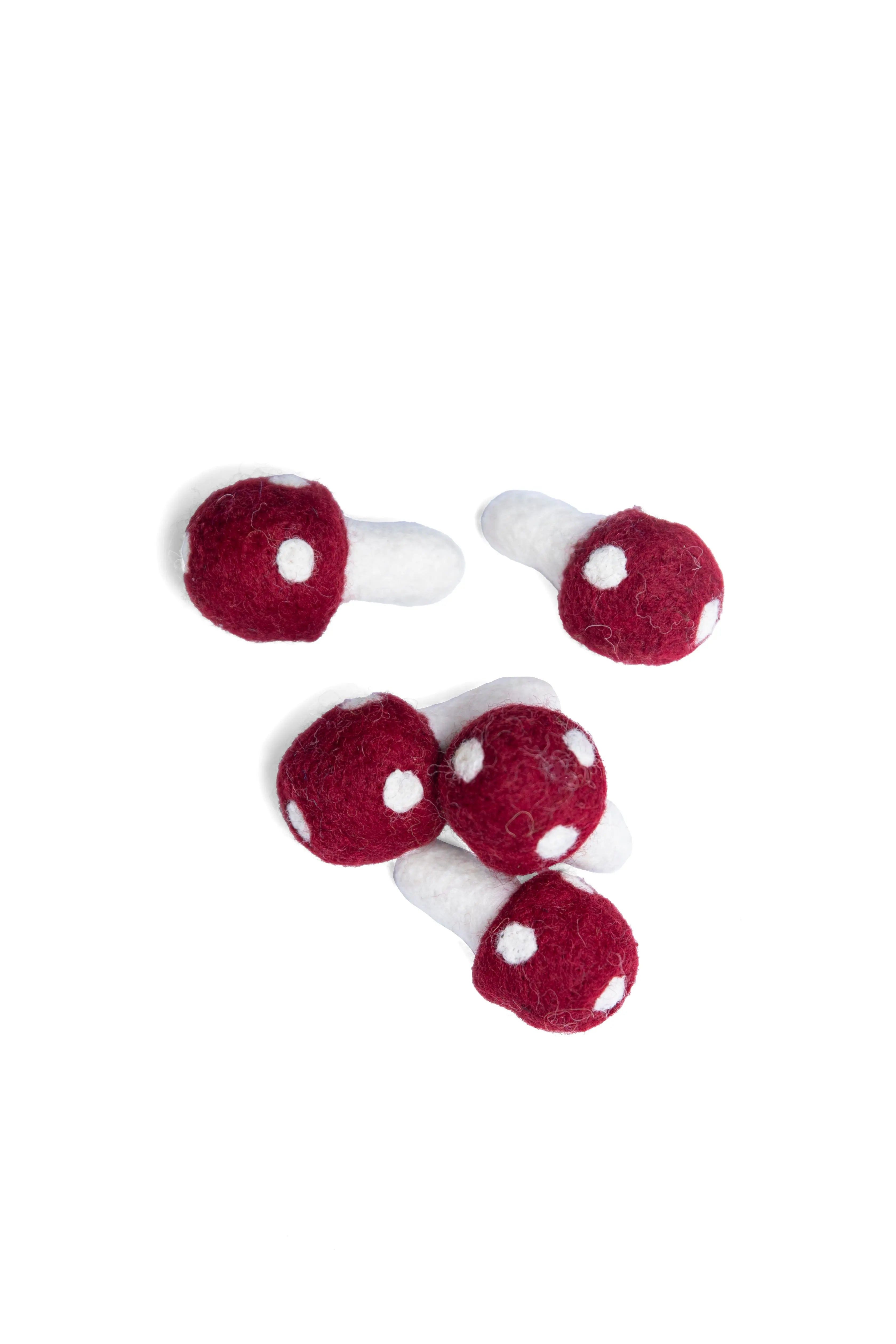 Customizable Felt Wool Mushroom Decor Best Himalaya
