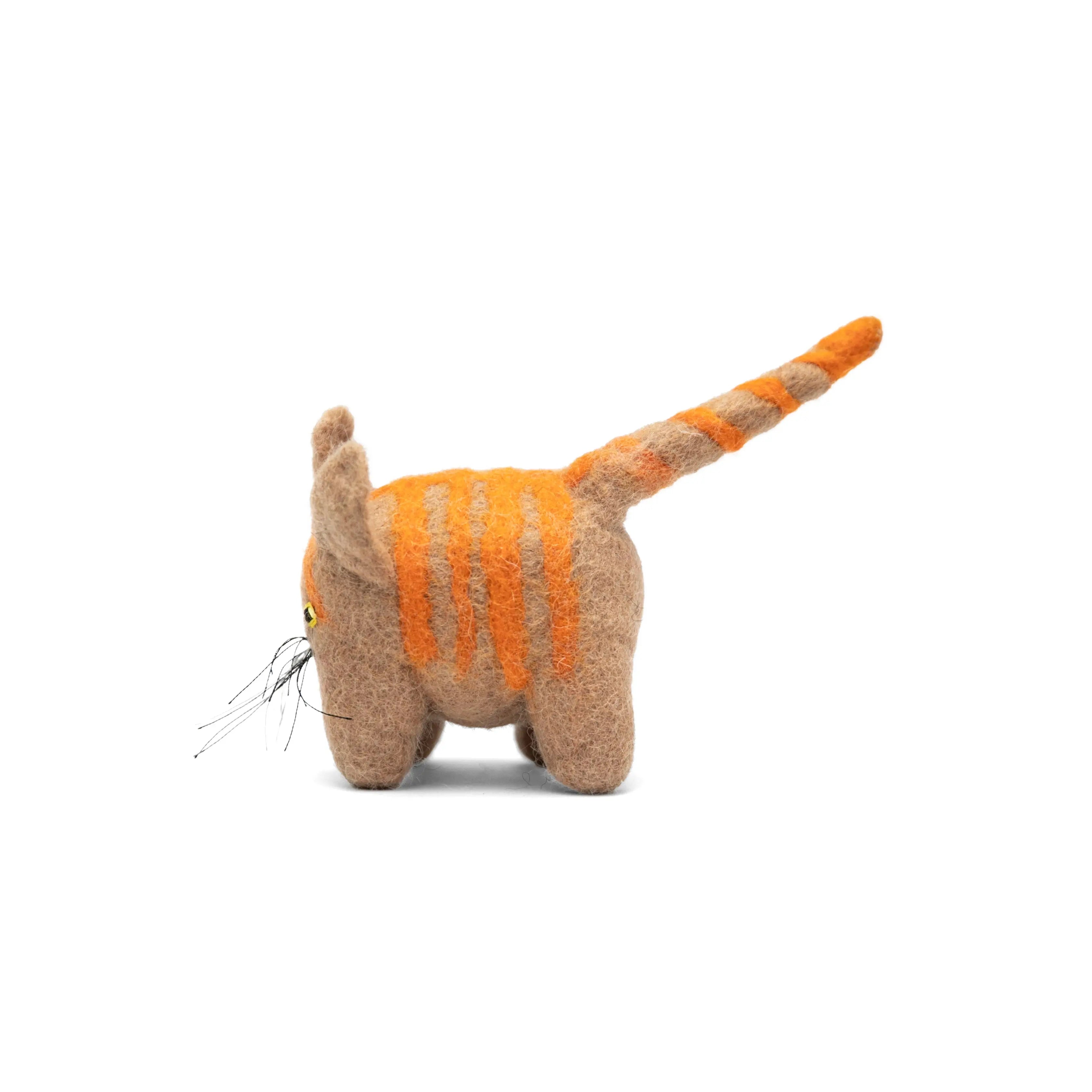 Discover Endless Fun with Our Wool Felted Cat  Animal Toy  | Safe and Engaging - Best HimalayaBest Himalaya