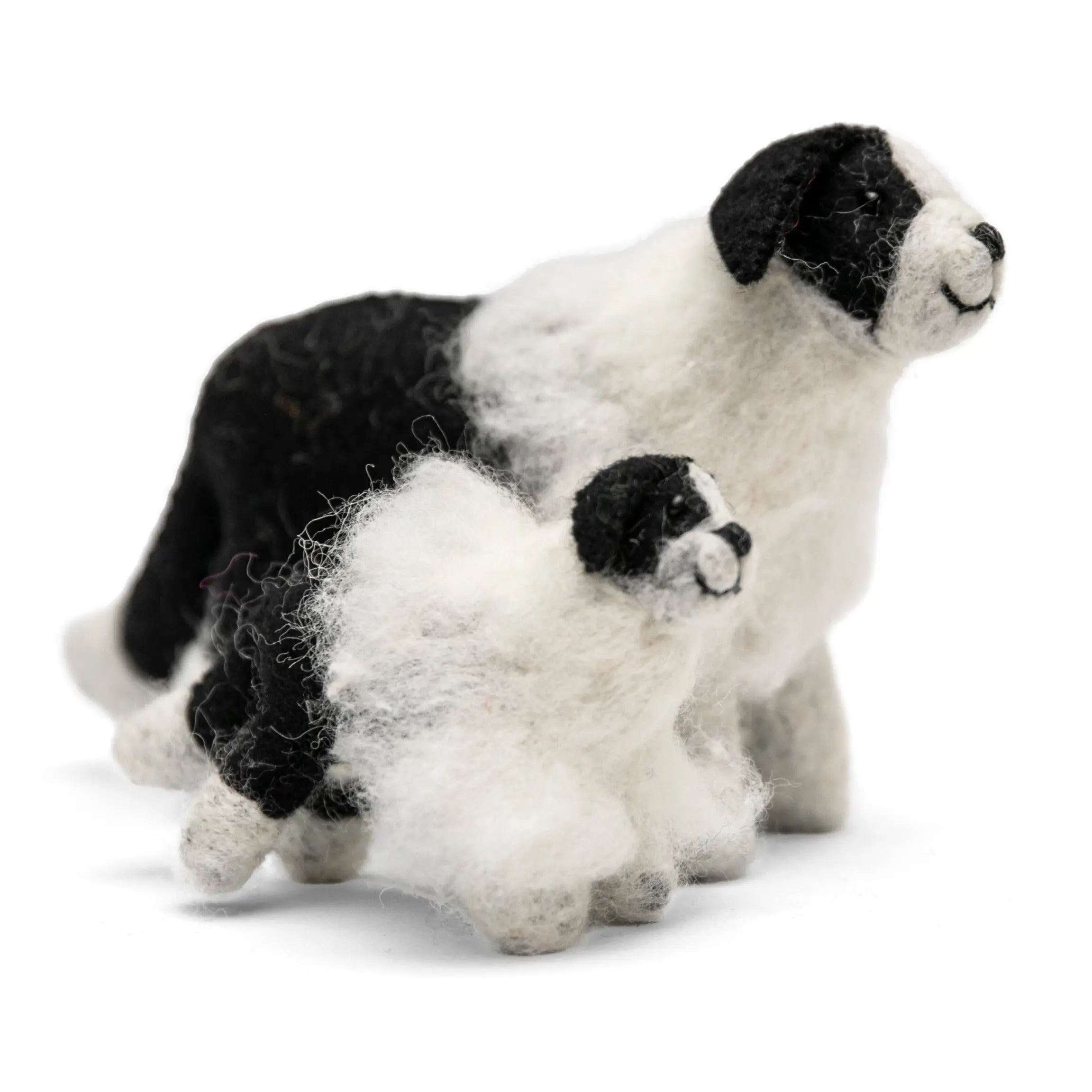 Discover Playful Bliss with Our Needle Felt Toy Landseer dog - Perfect Gift! Best Himalaya