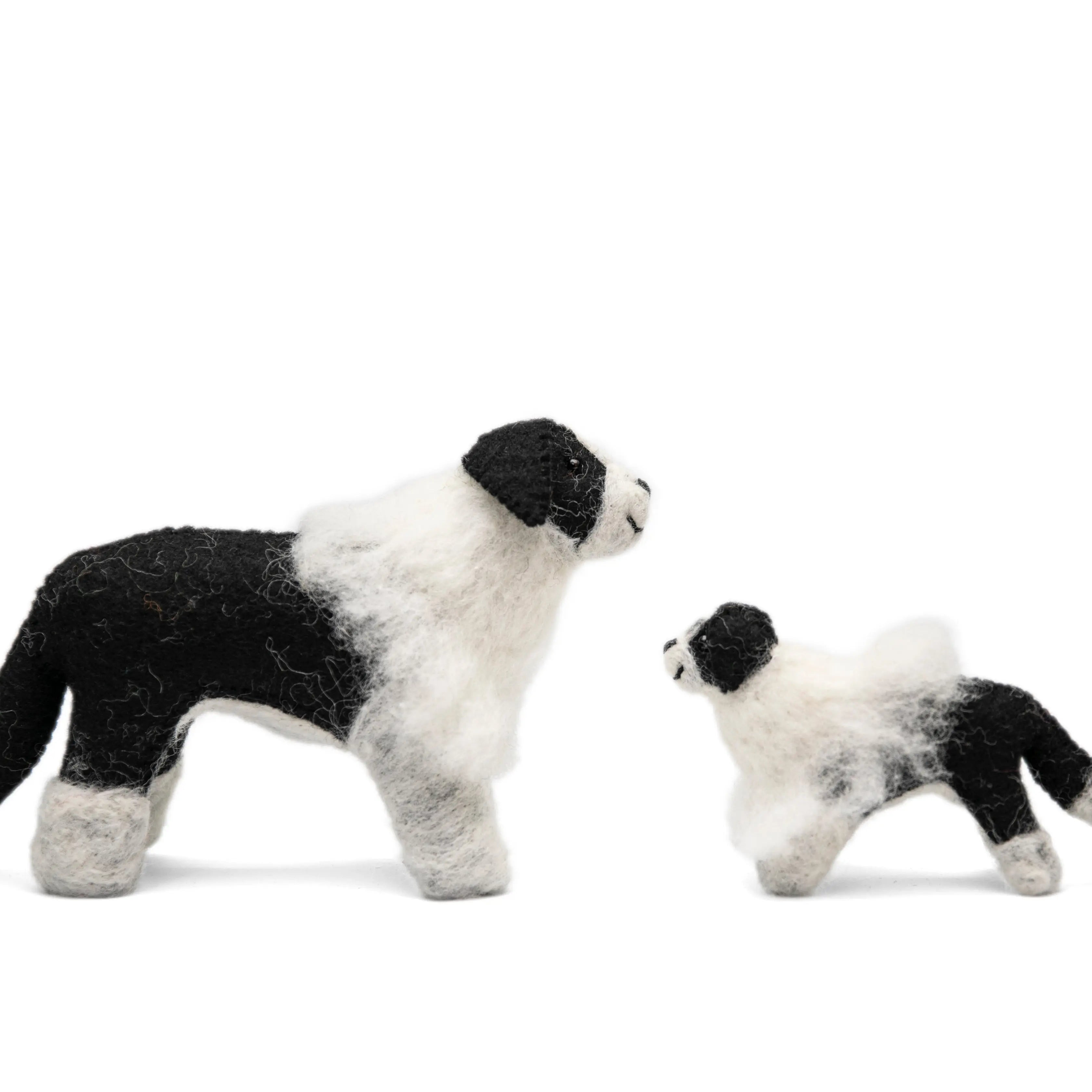 Discover Playful Bliss with Our Needle Felt Toy Landseer dog - Perfect Gift! Best Himalaya