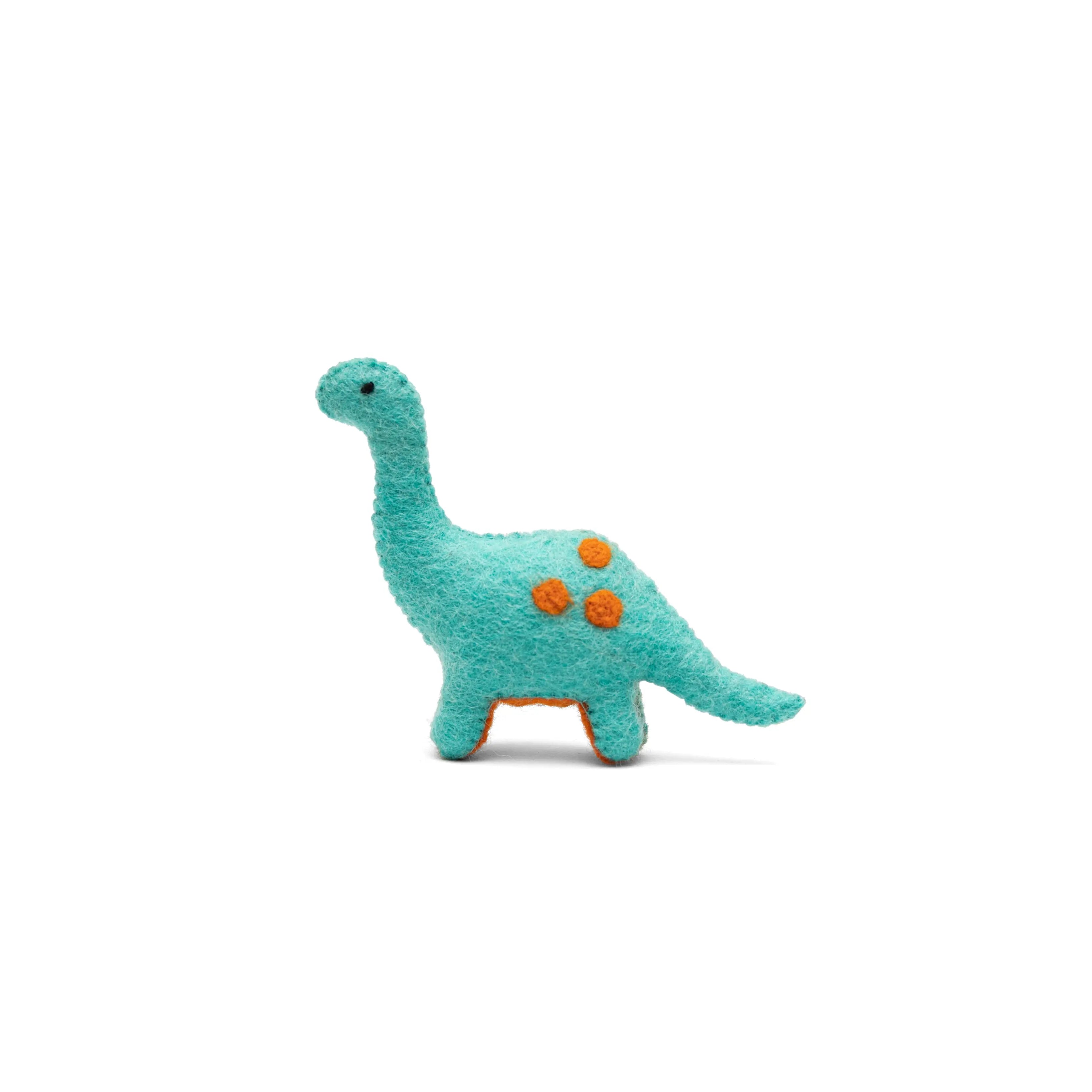 Discover the World with Wool Felt Blue Dinosaur - Best HimalayaBest Himalaya