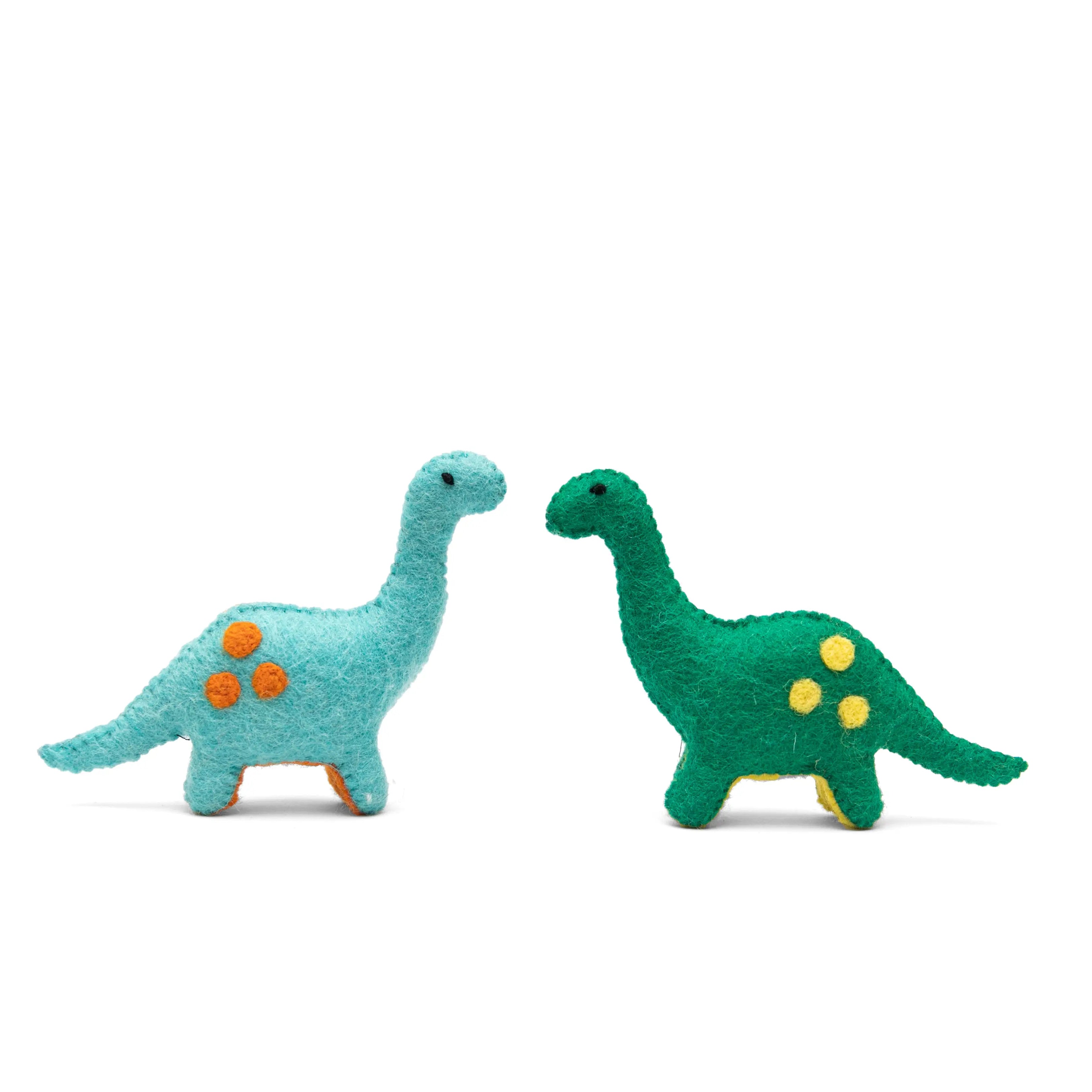 Discover the World with Wool Felt Blue Dinosaur - Best HimalayaBest Himalaya