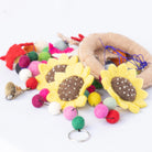 EcoFriendly Customizable Wool Felt Ball Garland Handmade in Nepal - Best HimalayaBest Himalaya