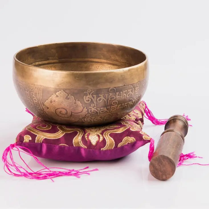 Elevate Your Singing Bowl Experience with the Pillow Set - Best Himalaya