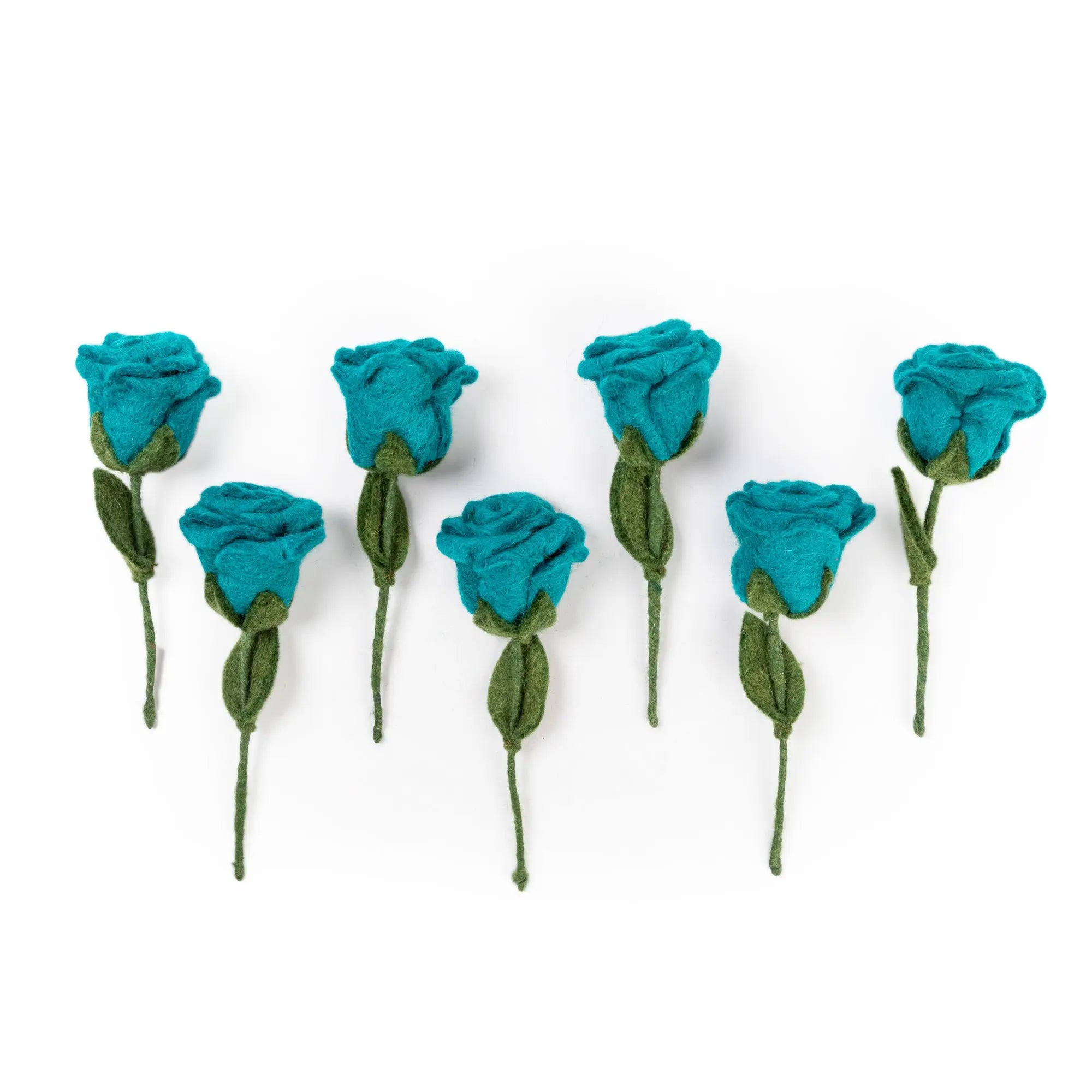 Everlasting Felted Rose Bouquet Handcrafted Valentine Day Gift for her Romantic Keepsake Forever Blooming Romance Timeless Felt Bouquet Best Himalaya