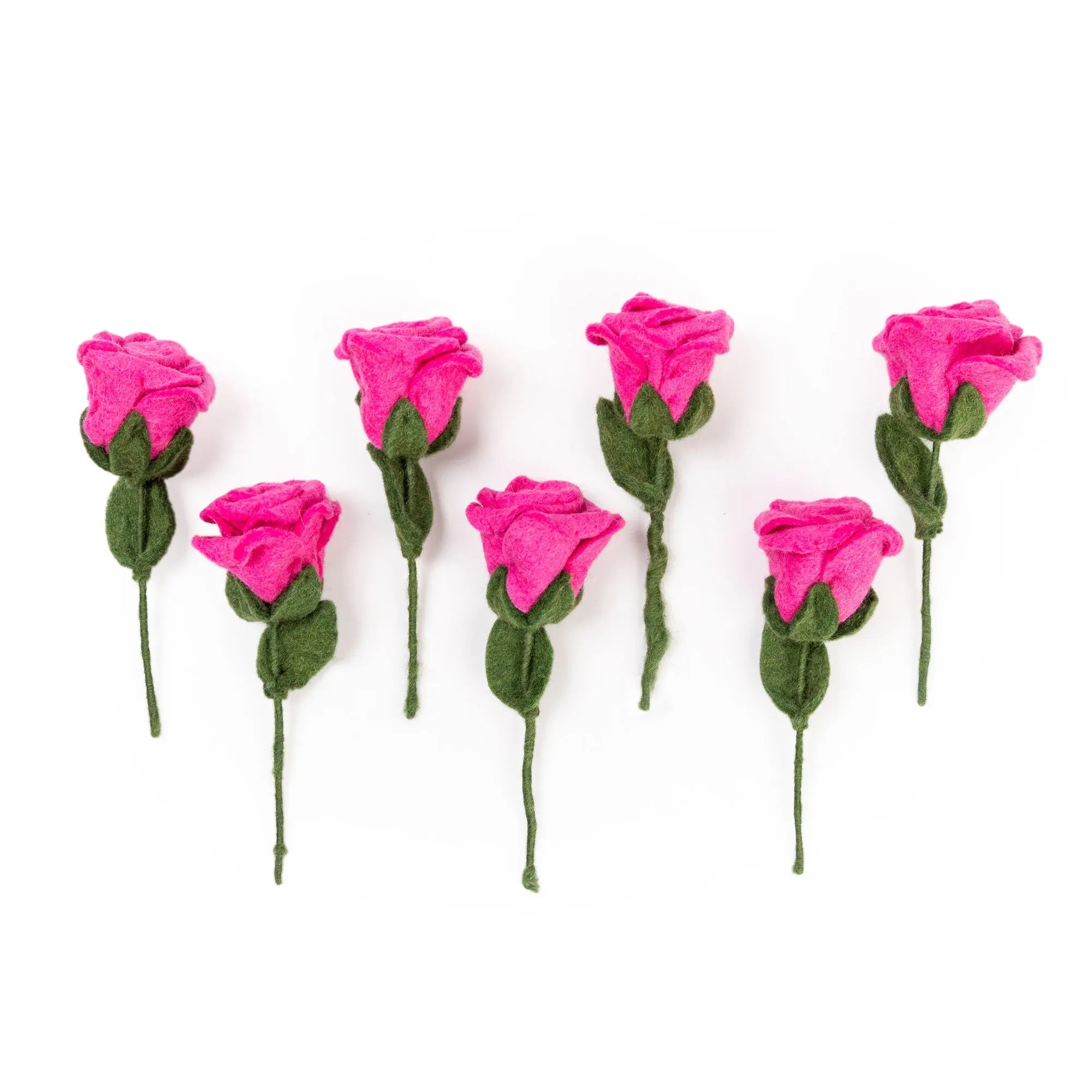 Everlasting Felted Rose Bouquet Handcrafted Valentine Day Gift for her Romantic Keepsake Forever Blooming Romance Timeless Felt Bouquet Best Himalaya