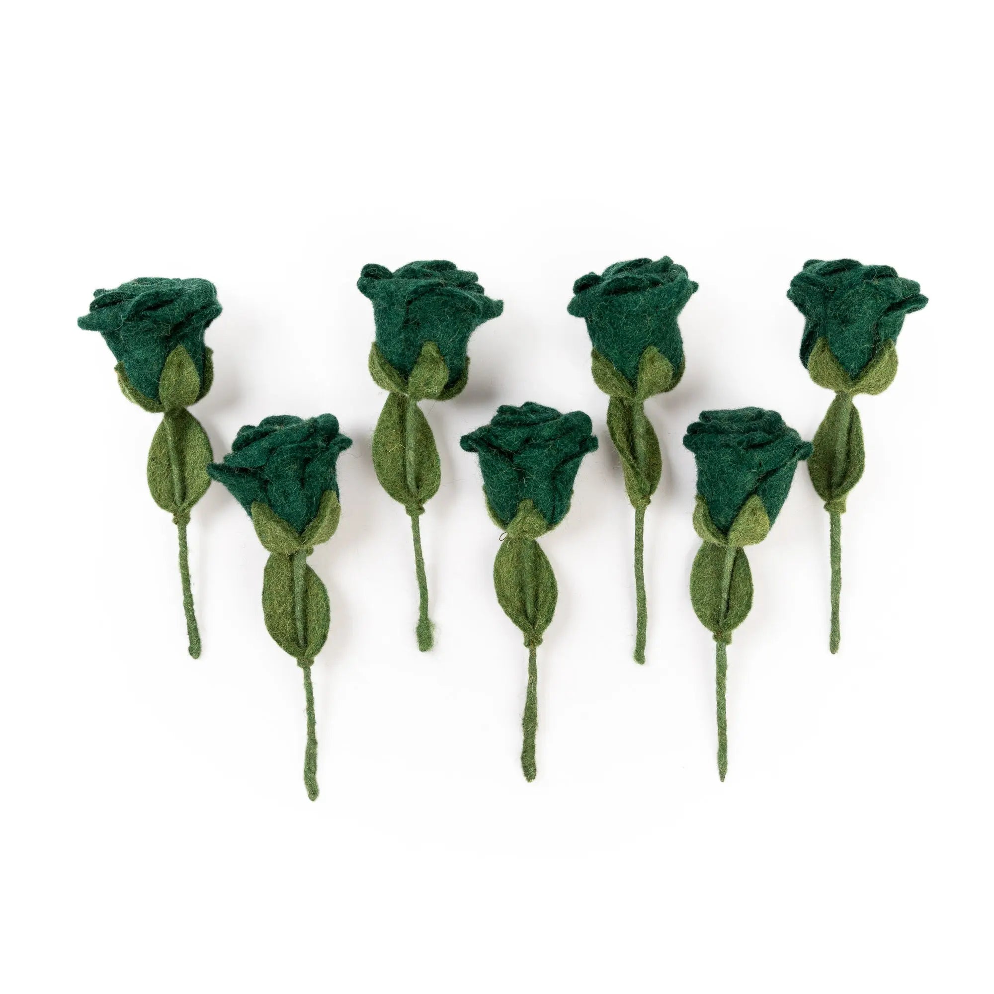 Everlasting Felted Rose Bouquet Handcrafted Valentine Day Gift for her Romantic Keepsake Forever Blooming Romance Timeless Felt Bouquet Best Himalaya