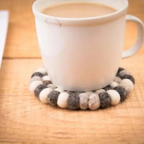 Exquisite Nepalese Artistry 100% Handmade Tea Coasters for High-Quality Tea Moments Best Himalaya