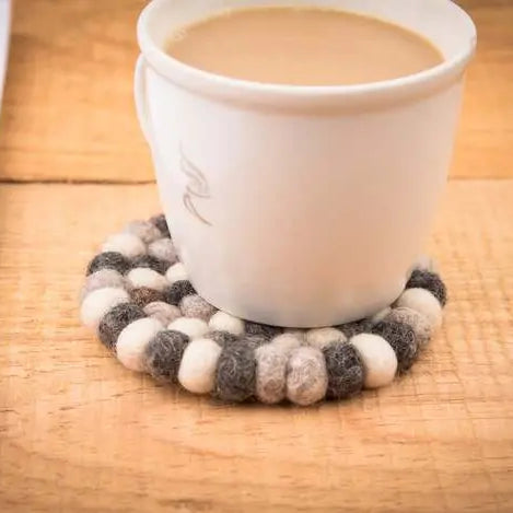 Exquisite Nepalese Artistry 100% Handmade Tea Coasters for High-Quality Tea Moments Best Himalaya