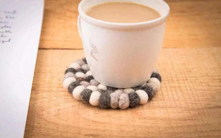 Exquisite Nepalese Artistry 100% Handmade Tea Coasters for High-Quality Tea Moments Best Himalaya