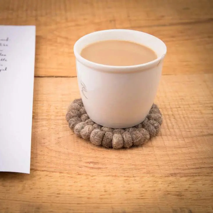 Exquisite Nepalese Artistry 100% Handmade Tea Coasters for High-Quality Tea Moments Best Himalaya