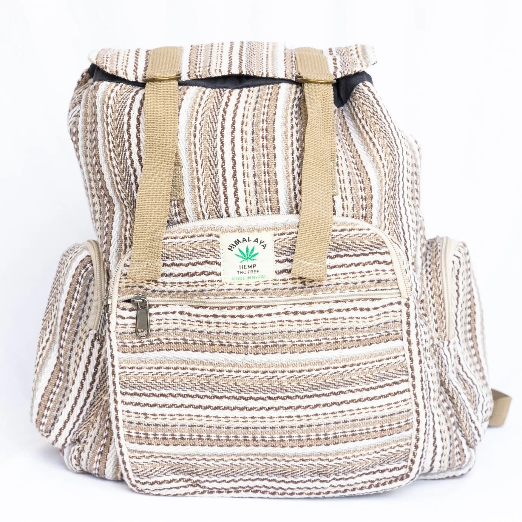Extra Storage Capacity Hemp Backpack - Best HimalayaBest Himalaya