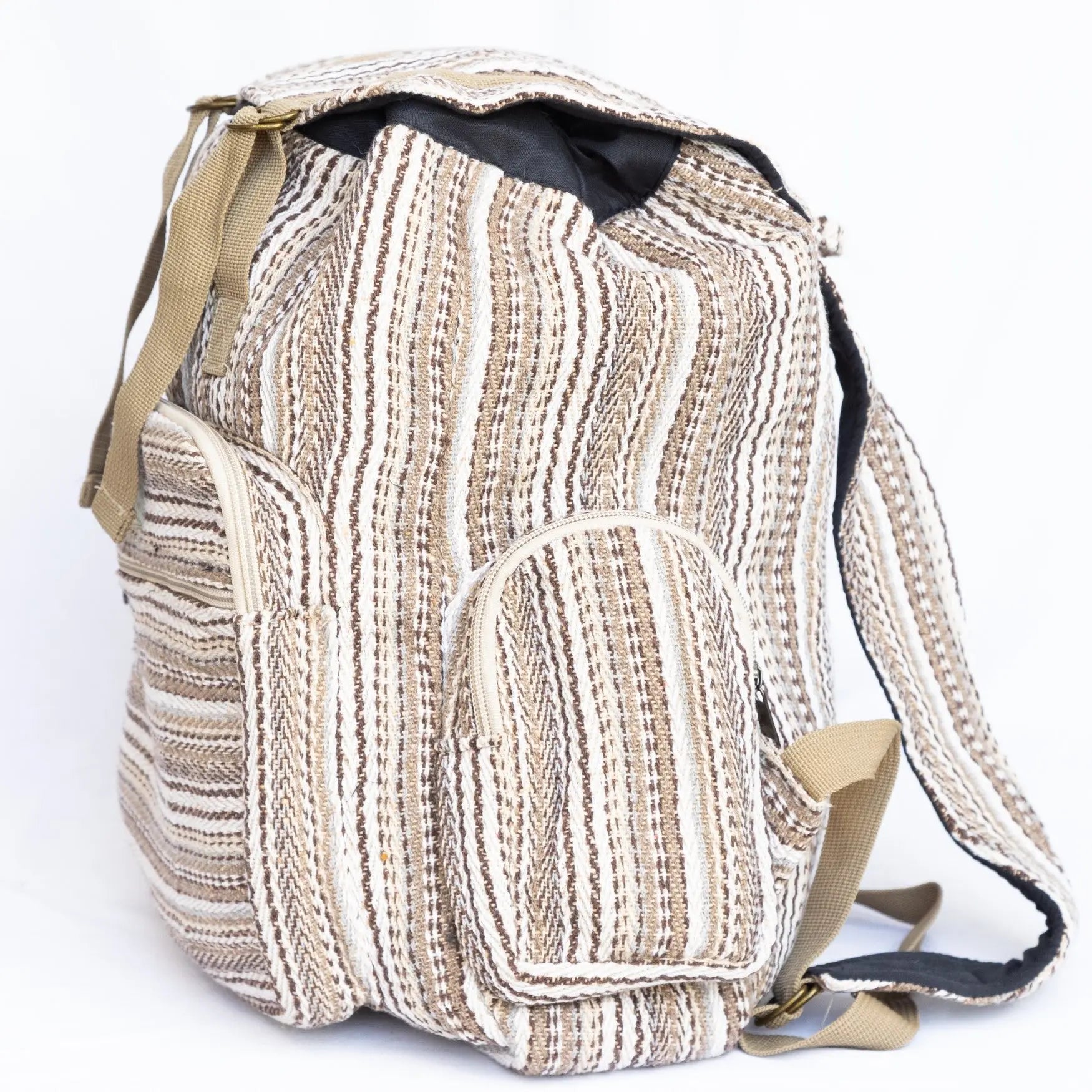 Extra Storage Capacity Hemp Backpack - Best HimalayaBest Himalaya