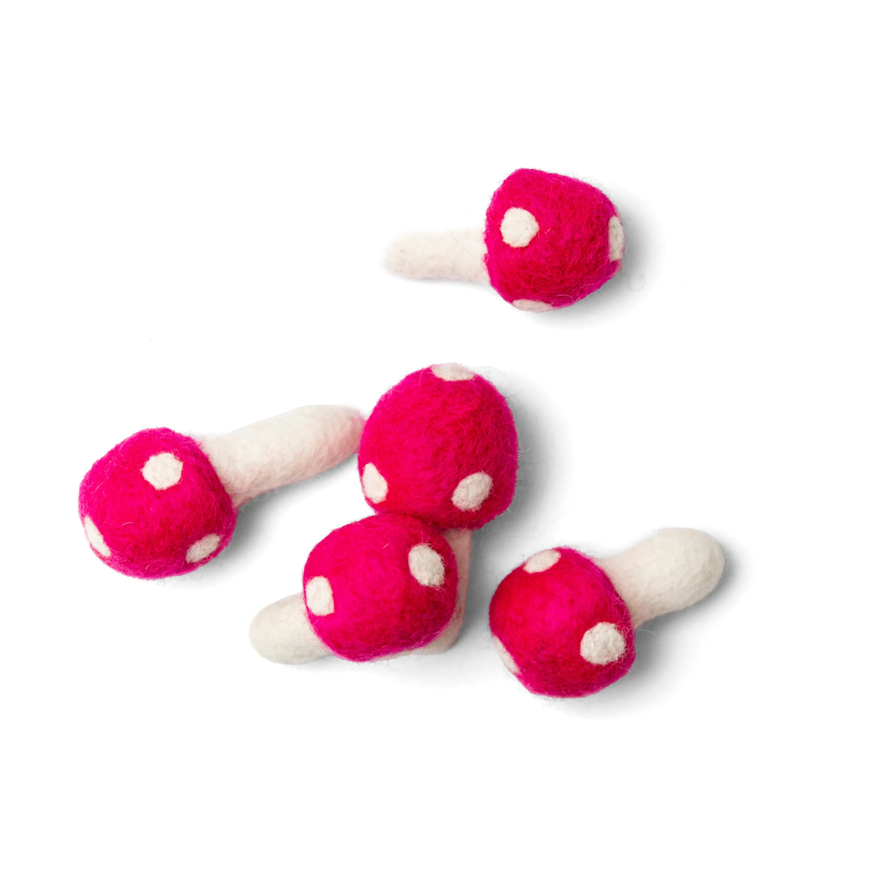 Felt Mushroom: Handcrafted from 100% Wool Best Himalaya