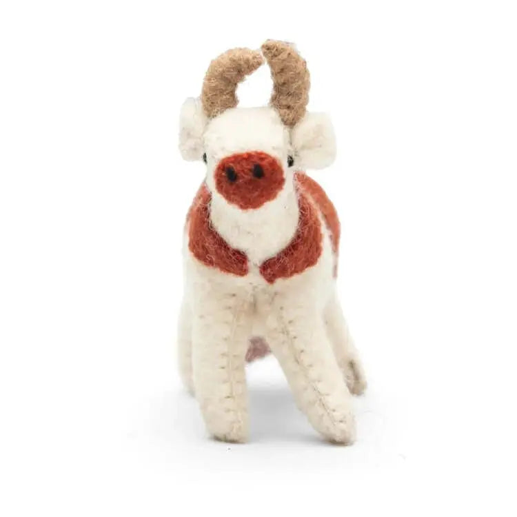 Fun and Educational Felt Cow Toy Best Himalaya