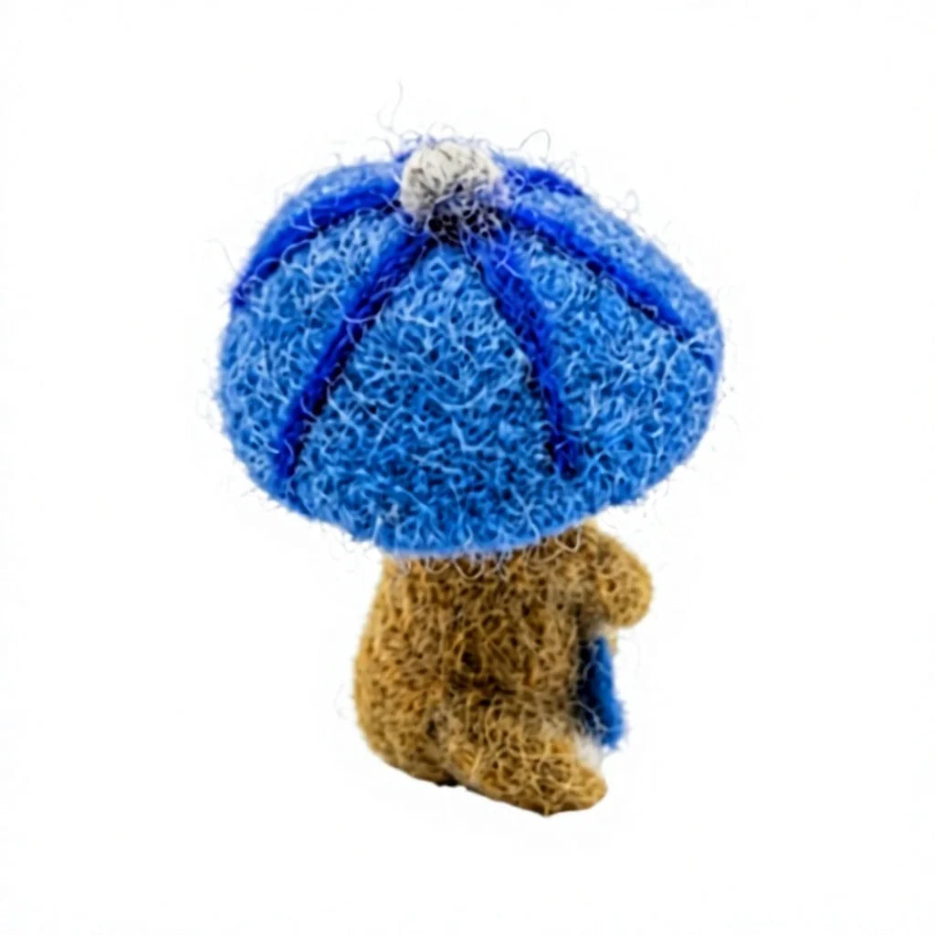 Felt Wool Mushroom Shaped Dog Ornament Small Cartoon Indoor Christmas Decoration – view 4