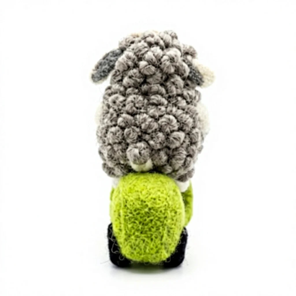 Felt Wool Sheep Ornament Small Cartoon Animal Decor – view 4