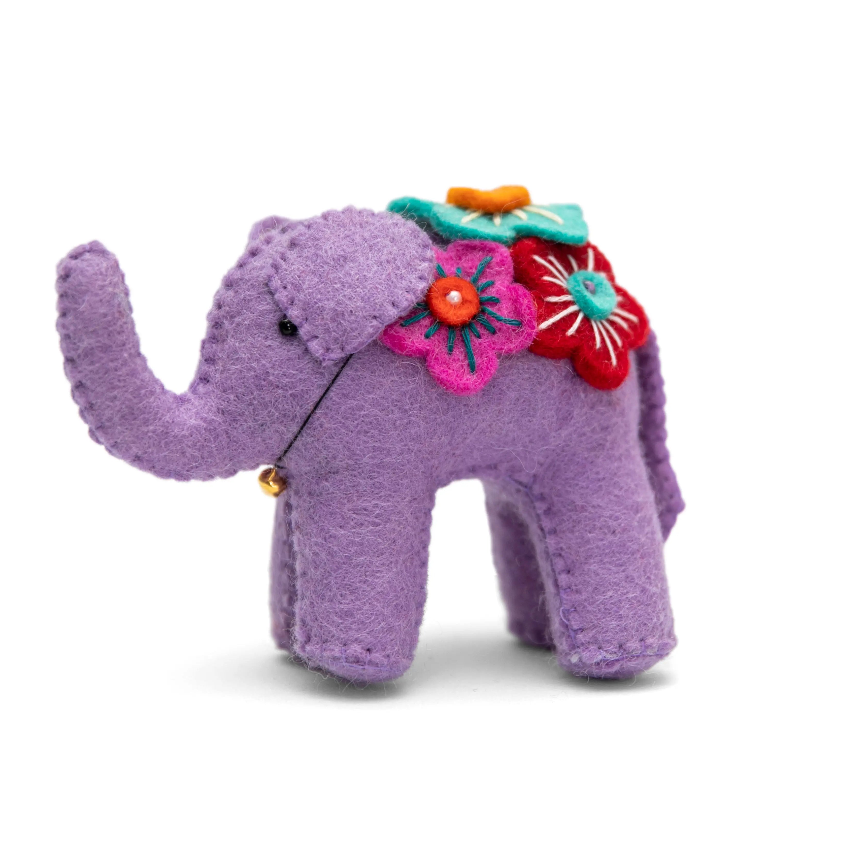 Handcrafted Felt Elephant: Adorable and Eco-Friendly Plush Toy for Kids, Nursery Decor, and Gifting - Best HimalayaBest Himalaya