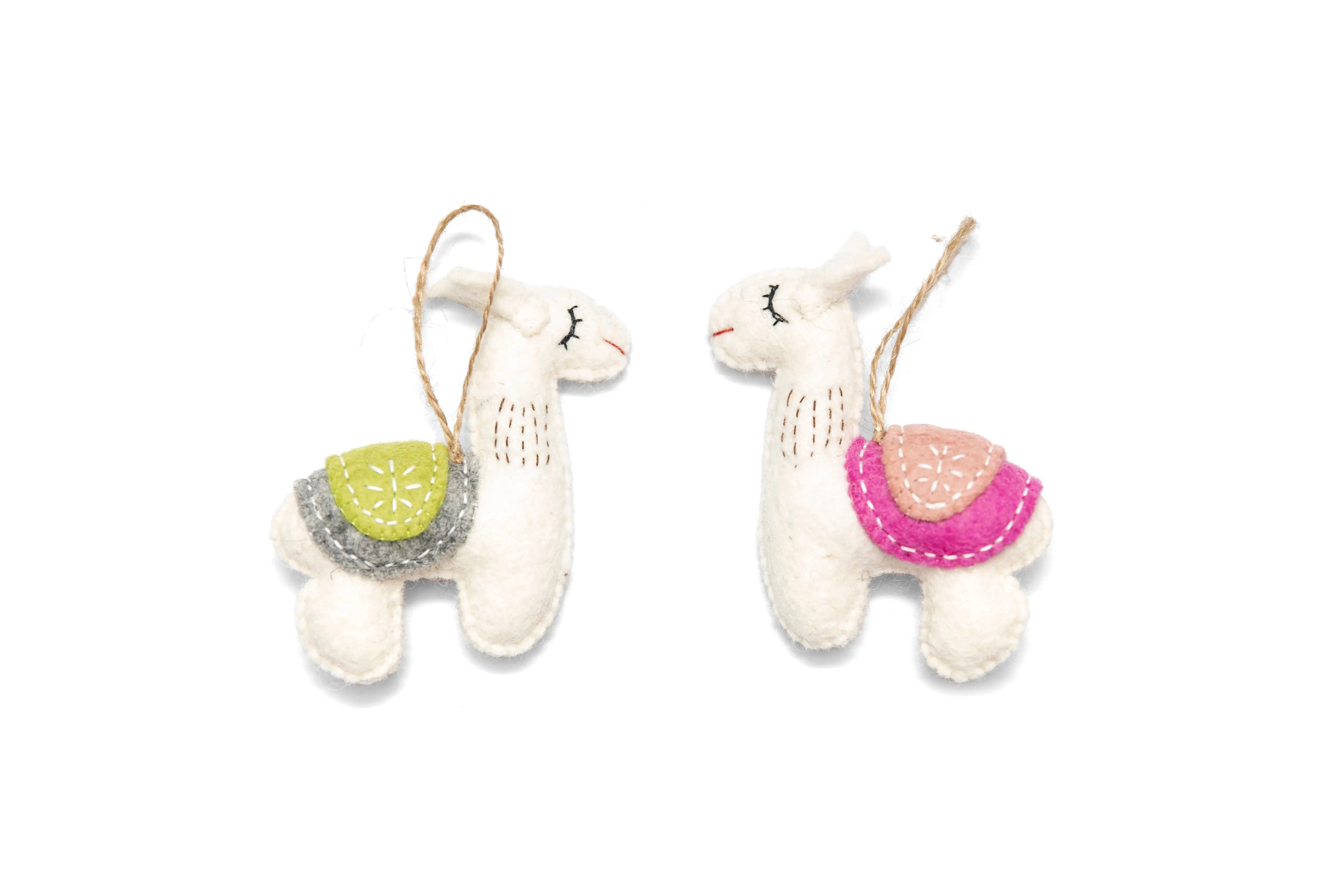 Handcrafted Llama Felt Toy: Pure Delight - Best HimalayaBest Himalaya