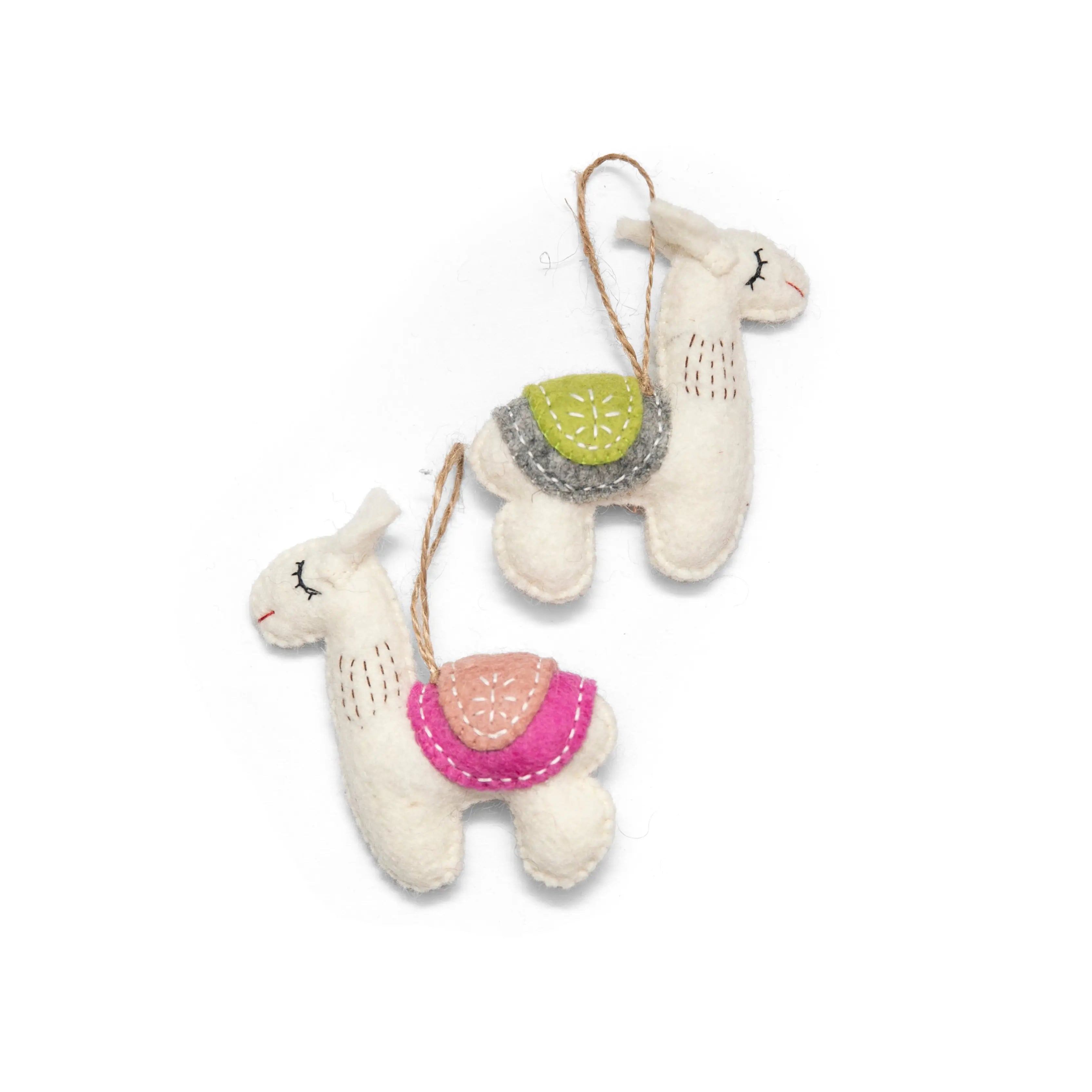 Handcrafted Llama Felt Toy: Pure Delight - Best HimalayaBest Himalaya